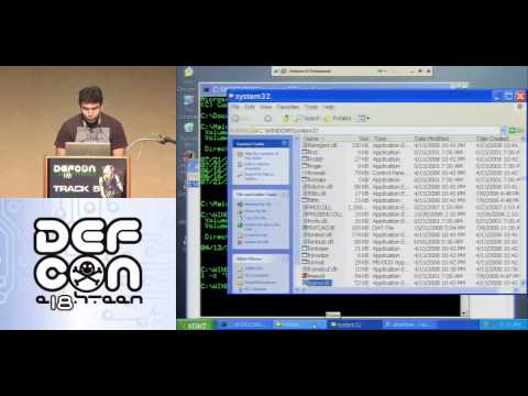 Defcon 18 - Malware Freak Show 2- Nicholas J Percoco Jibran Llyas - Part.mov