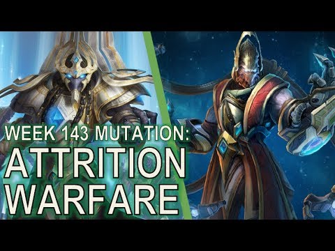 Starcraft II Co-Op Mutation #143 - Attrition Warfare