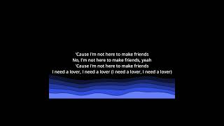 Sam Smith - I'm Not Here To Make Friends