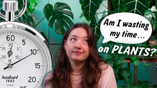 I tracked every minute of PLANT CARE for a week | Life with 150+ Plants