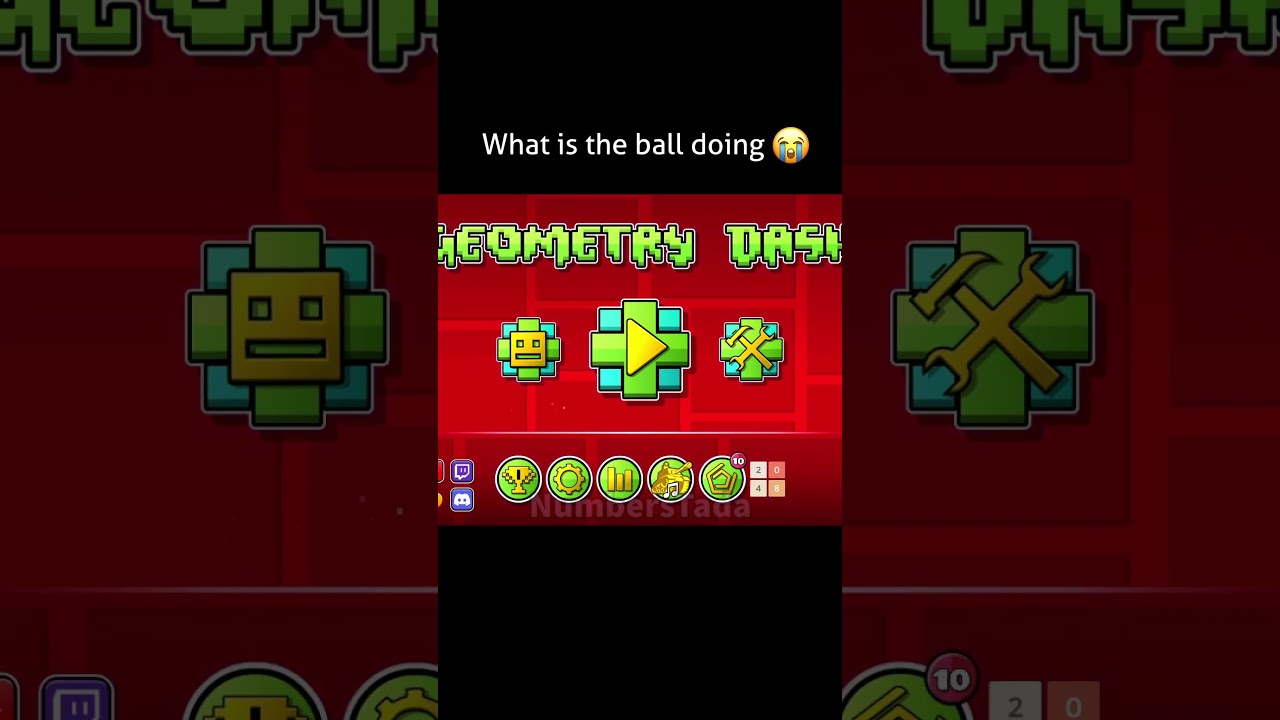 Ignore 2048 🥀 #geometrydash #gd #onepoundfish