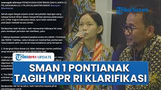 SMAN 1 Pontianak Kecewa! Minta MPR RI Klarifikasi Buntut Jawaban Sama Persis Tapi Disalahkan Juri