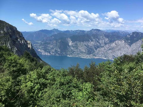 Mit dem Rennrad rund um den Gardasee, mit Monte Baldo