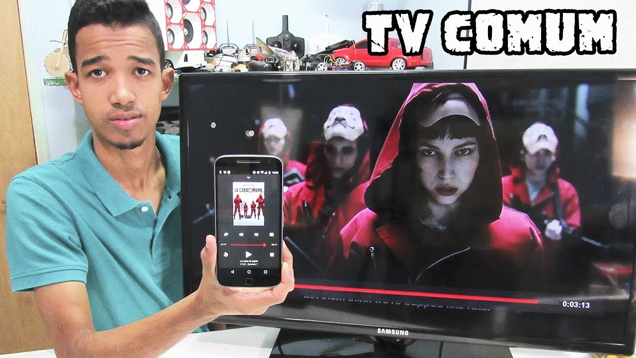 CONECTE SEU SMARTPHONE EM QUALQUER TV – CHROMECAST