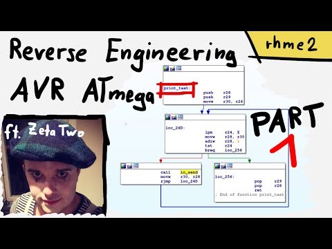Identifying UART and main() in an AVR firmware (ft. Zeta Two) part 1 - rhme2
