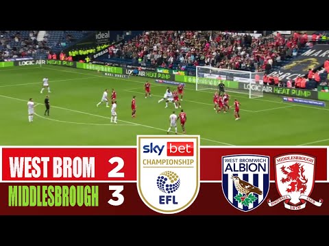WEST BROM vs MIDDLESBROUGH 2-3 | 2026 Championship | Match Highlights