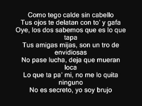 Plan B Ft. Tego Calderon - Es Un Secreto Remix Letra Lyrics