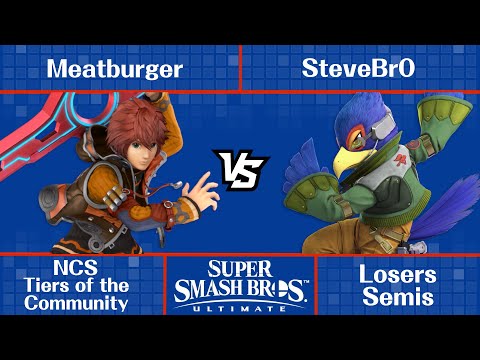 NCS: Tiers of the Community - Meatburger (Shulk) vs SteveBr0 (Falco) - Ultimate Singles