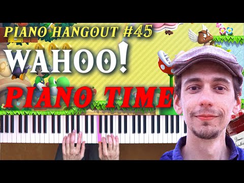 Game Music Piano Hangout #45 - Zelda, Mario & More Game Music Live!