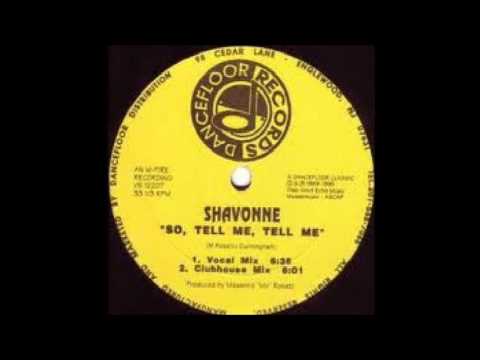 Shavonne - So, Tell Me, Tell Me 1989 BEST FREESTYLE ELECTRO MUSIC