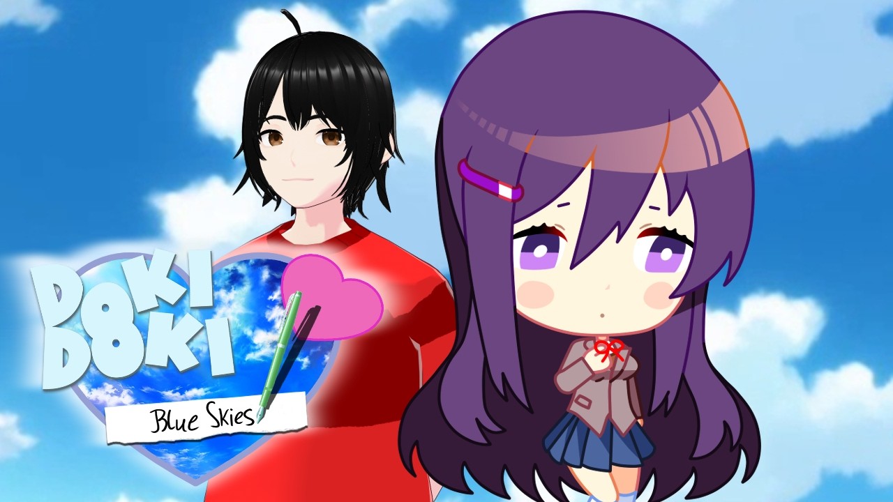 [VTUBER ESPAÑOL LATINO] D-FIRST ONE JUEGA DOKI DOKI BLUE SKIES #4 📚💓