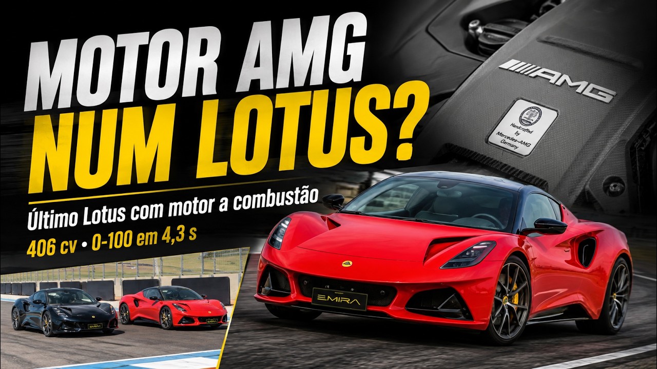 VALE A PENA? Tudo sobre o Lotus Emira, o final de uma era dos esportivos a combustão! 🚗💨