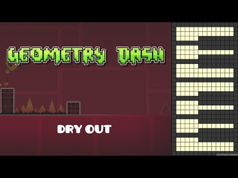 Geometry Dash - Dry Out [Piano Cover]