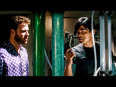 Seth Rogen abre la pistola de gas del Avispón Verde | The Green Hornet | Extrait VF