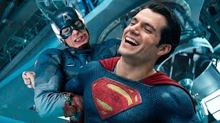 Captain America Vs Superman-Film Fight Scene|Superman Man Distroys The Avengers And MCU | Fan Made 