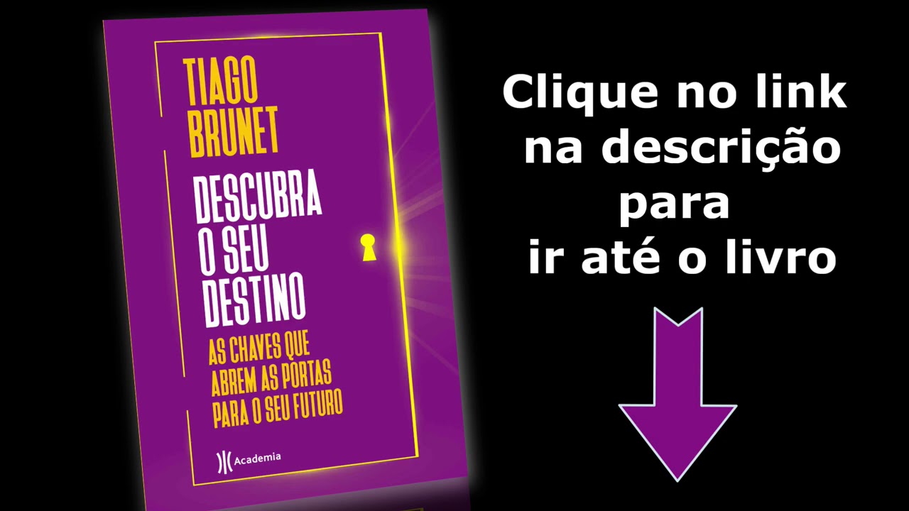 Livro Descubra o seu destino Tiago Brunet