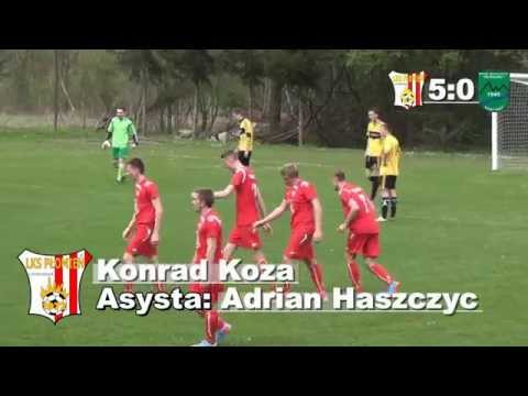 Konrad Koza 5:0 (65') 20 kolejka: Płomień Limanowa - Dunajec Nowy Sącz
