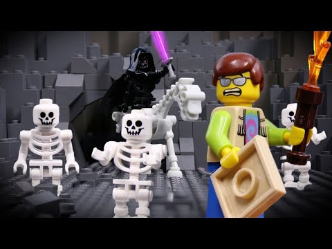 LEGO Halloween: Skeleton Treasure Hunt! | Billy Bricks | Cartoons for Kids | WildBrain Happy