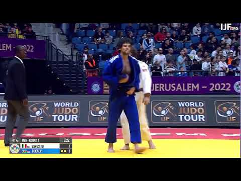 Masters 2022. 81 kg. R1. ESPOSITO Antonio ITA - TCKAEV Zelim AZE