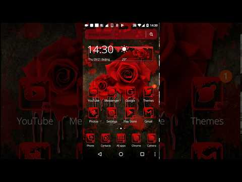 Blood Rose Theme & Lock Screen Video