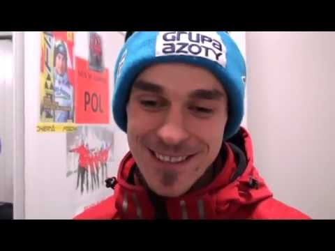 Piotr Żyła - flaszka dla Morgensterna