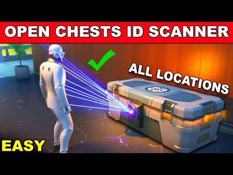 Open Chests Locked by an ID Scanner - Brutus Briefing Challenges Guide Week 2 (Fortnite)