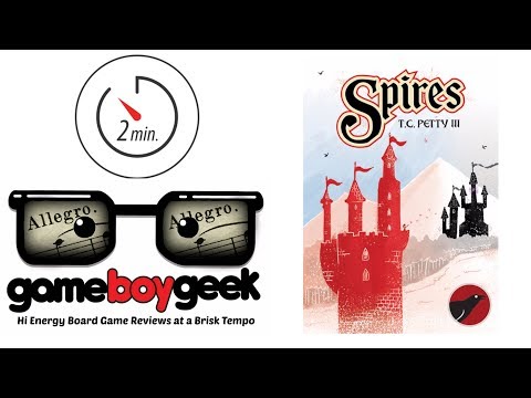 The Game Boy Geek's Allegro (2-min) Review of Spires