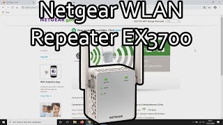 Netgear WLAN Repeater einrichten und verbinden (EX3700)