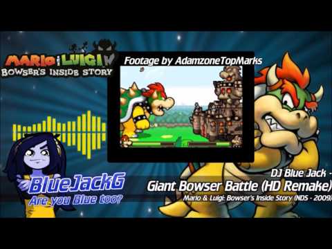 M&L: BIS [Remix] - Giant Bowser Battle (HD Remake)