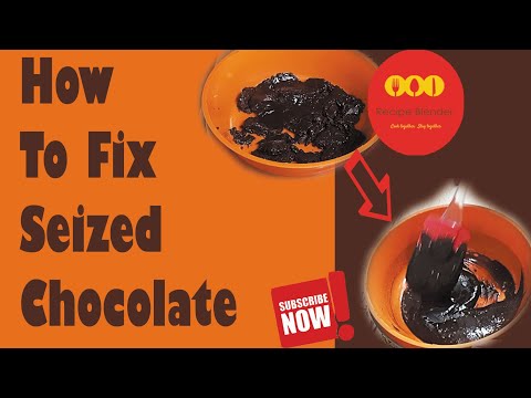 how to fix seized chocolate Recipe by Recipe Blender |...
