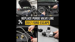 Replacing a canister purge valve on a 2017 Ford Escape