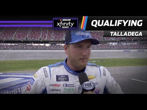 Austin Hill beats the pack to take pole at Talladega