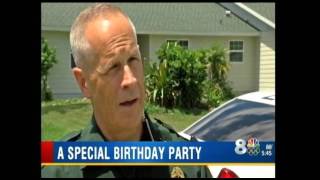 Deputies Bring a Birthday Surprise