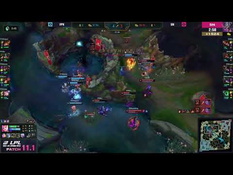 Suning Sofm steals baron from Fun Plus Phoenix | FPX vs SN Game 1 | Week 3 Day 6  LPL SPRING SPLIT