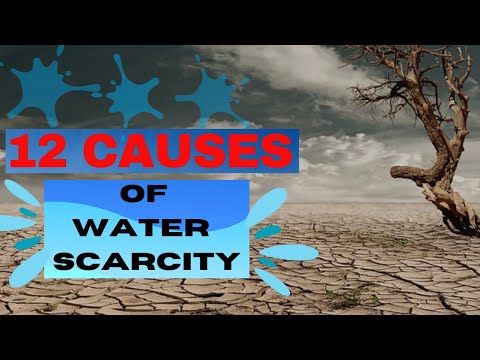 12 Causes of Water Scarcity I Water Scarcity #waterscarcity
