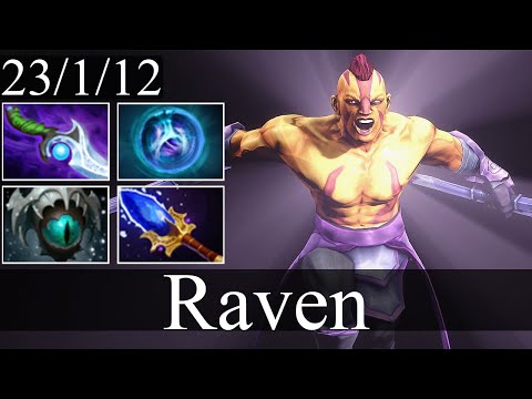 Fnatic.Raven - Anti Mage | Carry Gameplay Dota 2 Patch 7.31b