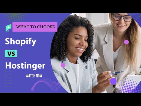 Shopify VS Hostinger | Watch This Before You Choose! 
