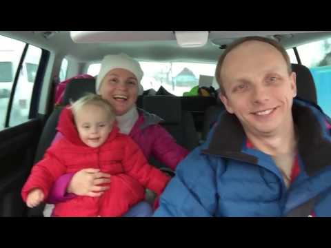Беларусь. Красному диску солнца / Belarus: Traveling on the Car with the Child 1,5 years
