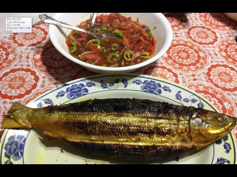 Delicious Grilled Stuffed Milkfish (Ikan Terubuk - Bangús Baulu Bakar) | Exotic Recipe & How To Cook