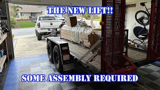 4 Post Lift Install Part 1 Assembly and Troubleshooting