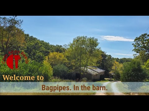 Bagpipes. In the Barn. - Episode 1 - Measuring the pitch of a vintage chanter reed