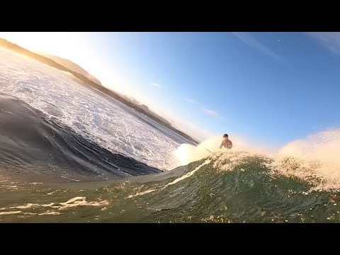 POV RAW CLIPS WILD SESSION AT REMOTE NORTHERN EUROPEAN SLAB!