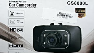 preview picture of video 'Test: Dashcam GS8000L (chinesisches Produkt) - Preis 36 Euro'