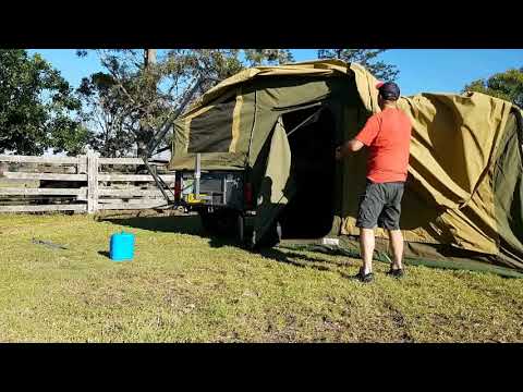 Tambo Camper - one person set up!