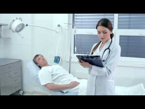 Doctor Talking To a Patient During Bypass - Stock Footage | VideoHive 14871207