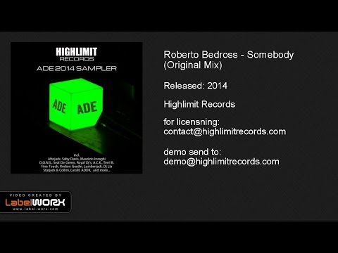 Roberto Bedross - Somebody (Original Mix)