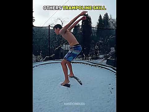 Normal skill VS King of trampoline