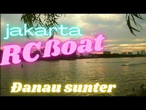 RC Boat racing danau sunter #rcboat #racing