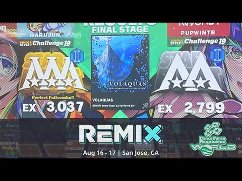 [SJ-Remix 2025] harujun vs PupWintr San Jose Remix 2025 DDR Singles Tournament Grand Final + Encore