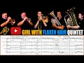 Debussy "The Girl with the Flaxen Hair" Brass Quintet. Play Along!